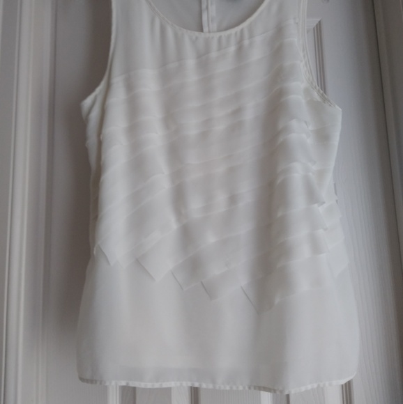 Worthington career Ivory blouse - Picture 2 of 5